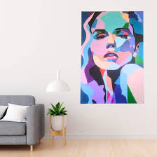 Pop-Art Porträt "Love You"