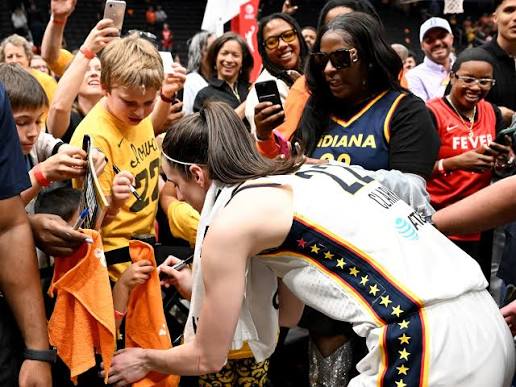 The WNBA, capturing excitement around Caitlin Clark, boasts more viewers  than ever - OPB