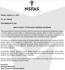 Dr blade nzimande nsfas 2020 applications media briefing. Facebook