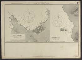 Chile Coast Port Taltal Esmeralda Cove Admiralty Nautical Sea Chart 1906 Map