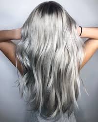 These Pretty Silver Hairstyles Will Make You Want To Call Up Your Colorist Right Now Pretty Gray Hair Hair Styles Silver Hair