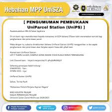 Laluan dari kampus gong badak ke kampus kota. Majlis Perwakilan Pelajar Unisza Posts Facebook