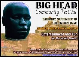 Please join us for our 10th Annual Big Head Community Festival this  Saturday, September 10th