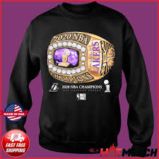 The los angeles lakers championship ring consists of 804 stones or 15.50 carats of white and yellow diamonds. Ring Los Angeles Lakers Champions 2020 Shirt Hoodie Sweater Long Sleeve And Tank Top