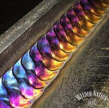 Colorful Weld Welding And Fabrication Welding Art Welding Equipment