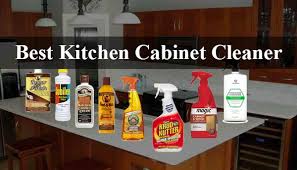 However, for general cabinet cleaning tips, consider the following materials Top 10 Best Kitchen Cabinet Cleaner Reviews 2020