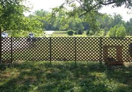 How To Install A Fence Super Fast With Minimal Effort Backyard Fences Lattice Fence Panels Lattice Fence