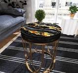 Preços baixos em Fim de ouro de Mármore e Mesas de Mesa ...