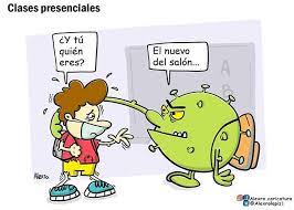 Superprof también te puede proponer clases de ilustración si lo necesitás. Caricatura El Regreso A Las Clases Presenciales Las2orillas