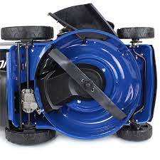The new hyundai garden machinery range consists of lawn mowers, grass trimmers, brush cutters, hedge trimmers, chainsaws, leaf blowers and vacuums, and petrol engined pressure washers. Hyundai 18 46cm 139cc Self Propelled Petrol Lawnmower Hym460sp
