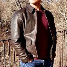 Wested Leather Raiders Jacket Not Hero In Authentic Washed Lambskin Jackets Leather Suit Jacket