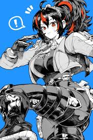 yotsumi shiro, zenless zone zero, zhu yuan, !, 1girl - Anime R34