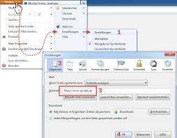 Google Als Startseite Festlegen Anleitung Fur Firefox Co Bei Windows