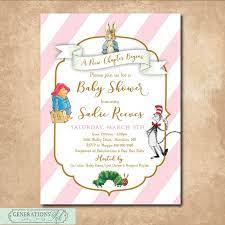 Storybook Baby Shower Invitation Printable Digital File Book Etsy Printable Baby Shower Invitations Storybook Baby Shower Baby Shower Invitations