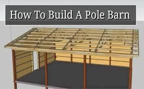 Whether it be a personal accessory building for your camper and boat, a maybe you know exactly what you want or maybe you're looking for ideas. How To Build A Pole Barn
