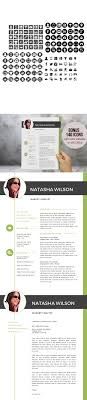 2 In 1 Olive Green Photo Word Resume Microsoft Word Resume Template One Page Resume Word Program