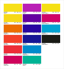 Free 8 Sample Rgb Color Chart Templates In Free Sample