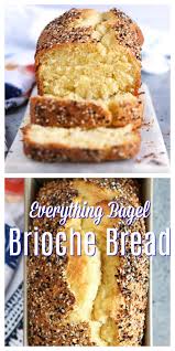 Everything Bagel Brioche Bread Recipe The Suburban Soapbox Recipe Bread Recipes Sweet Everything Bagel Brioche Bread