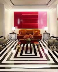 Elle Decor On Instagram Lounge Goals Themarkhotelny Regram Whowhatwhit In 2020 Living Room Lounge White Floors Black And White Flooring
