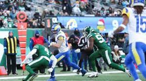 Los Angeles Rams news: Matthew Stafford's TD pass to Tyler Higbee after  Aaron Rodgers' turnover leads Rams past Jets 19-9 for 4th straight win –  NBC Los Angeles