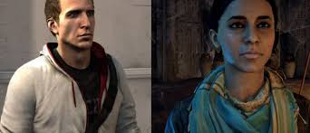 desmond miles doesn't die he save by Ezio Auditore da Firenze who's didn't  die and his wife Sofia Sartor save from Juno the good ending of assassin's  creed the assassin' ezio used
