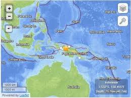 Indonesia location on the asia map. Cutremur De 7 1 Grade In Indonezia
