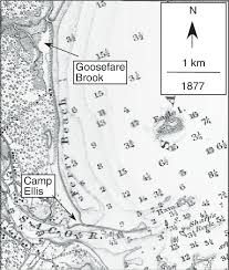 camp ellis area from u s coast and geodetic survey chart 6