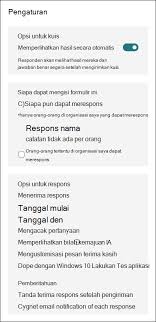 Cara melihat kunci jawaban di microsoft form. Menyesuaikan Pengaturan Formulir Atau Kuis Di Microsoft Forms Dukungan Office