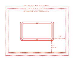 9 foot billiards pool table dimensions drawings