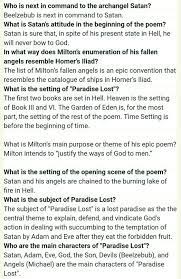 A Paradise Lost Poem