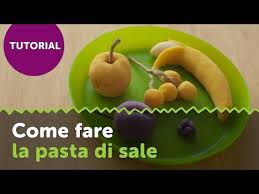 Noi abbiamo fatto diversamente, utilizzando un bicchiere di sale e uno di farin a. Come Colorare E Definire La Pasta Di Sale Fai Da Te Mania