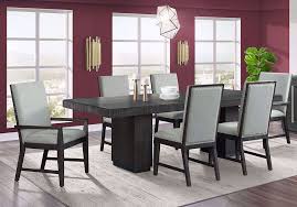Get free shipping on qualified arm chair dining chairs or buy online pick up in store today in the furniture department. Donovan Table With Four Side Chairs And Two Arm Chairs The Furniture Mart