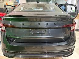 Image result for Deep Pearl Black 2025 Slavia