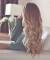 Loose Curl Straight Hair With Curled Ends