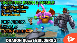 Craft delightful blocks adorned with cute blue slimes (no need to worry, they are not actually slimy). Dqb2 Explorer S Shores How To Get Unlimited Building Materials Technobubble