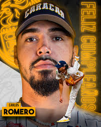 Feliz cumpleaños para ti 🎶 Felicitamos en su día, a nuestro lanzador  @carlosjromeror41, deseándole siempre lo mejor y que siga cumpliendo cada  uno de sus sueños 🥳🎉🎂 #caraquistaSoy🦁 #cumpleaños