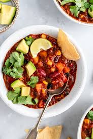 Actually The Best Vegetarian Chili Recipe Ever Ambitious Kitchen Recipe In 2020 Vegetarian Chili Recipe Vegetarian Chili Vegetarian Chili Easy