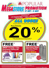 Client, you and your refers to you, the person accessing this website and accepting the company's terms and conditions. Popular Book Co M Sdn Bhd Get All Books English Malay Chinese Text Assessment Books At 20 Rebate With Purchase Of 2 Books And Above During Our Megastore Popular Ipc Shopping Centre Sunway