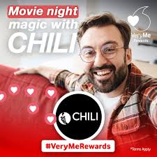Movie night magic with CHILI from #VeryMeRewards🎬 Because who doesn't love  a good film? Head to VeryMe Rewards in the My Vodafone app to claim yours:  Vodafone.uk/VeryMeRewards