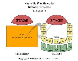 Nashville War Memorial Tickets In Nashville Tennessee