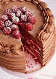 Red Velvet Raspberry Supreme Cake Recipe Dezerty Dorty Sladkosti