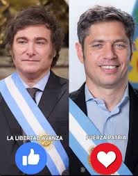 MILEI 👍 O KICILLOF ❤️