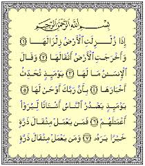 Dalam penomoran surat al quran, surat az zalzalah berada pada urutan surat yang ke 99, secara lebih spesifik lagi yakni antara surat al bayyinah dan surat al adiyat. Surah Az Zalzalah Wikipedia Bahasa Indonesia Ensiklopedia Bebas