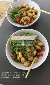 gnocchi arugula salad pasta lunch dinner bowl meal instagram story in 2021 rezepte gesunde rezepte leckere vegane rezepte