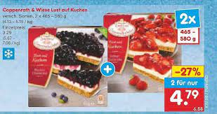 Netto kuchen filiale in der hauptstr. Coppenrath Wiese Lust Auf Kuchen Angebot Bei Netto Marken Discount