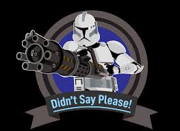 Didn T Say Please Art By Me I Made It To Put On Shirts Starwars Star Wars Drawings Star Wars Art Star Wars Poster