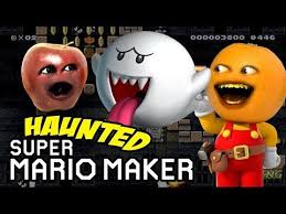 Annoying Orange Haunted Super Mario Maker W Midget Apple Shocktober Youtube Super Mario Annoying Orange Mario