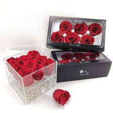 This is the most beautiful and unique flowers compositions i have ever seen. China Oem Beautiful Rose Infinity Rose Flowers Eternal Rose Preserved Rose In Acrylic Box China Eternal Rose And Handmade Preserved Flower Rose Price