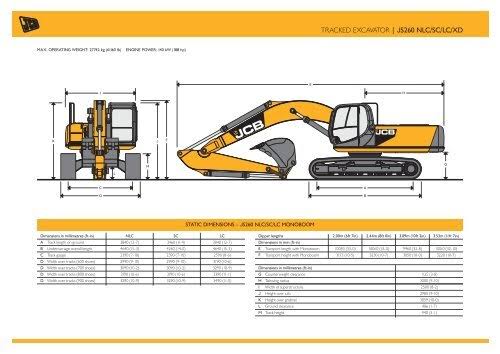 JCB JS260 Excavator