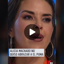 Alicia Machado ignora a El Puma tras eliminación en Top Chef VIP